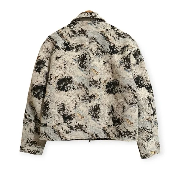 Zara Men’s Textured Jacquard Jacket - Picture 5 of 12